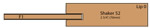Allstyle Cabinet Doors: cutaway of Glencairn Shaker Door